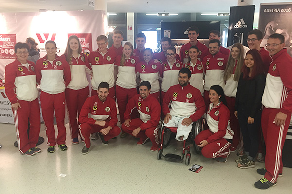 2016-10-28 Karate-WM Linz Team Austria
