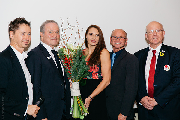 WM Feier für Alisa Buchinger im Casino Salzburg