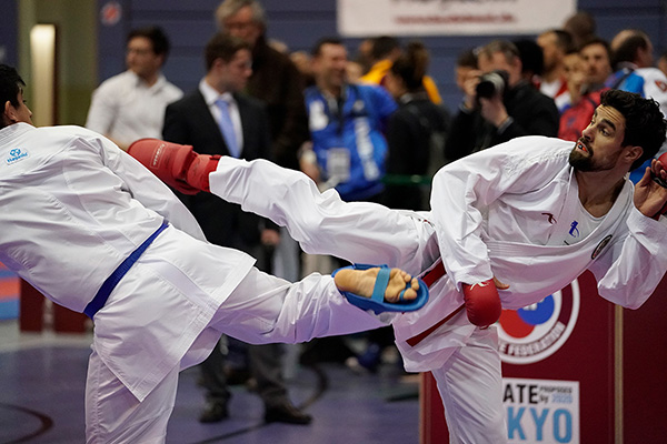 Platz 11 für Thomas Kaserer beim Karate1 in Salzburg