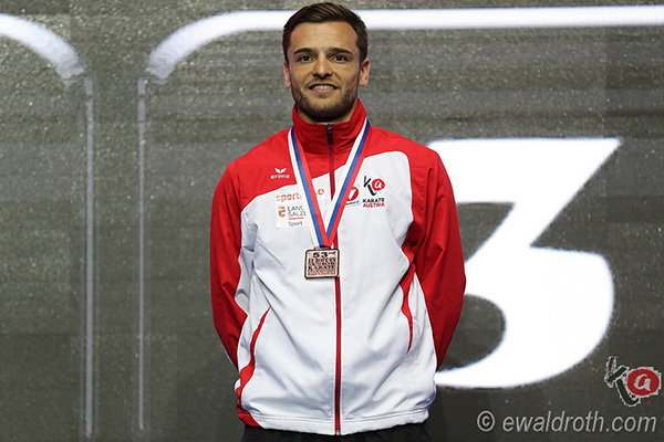 Geschafft! Stefan Pokorny holt EM-Bronze