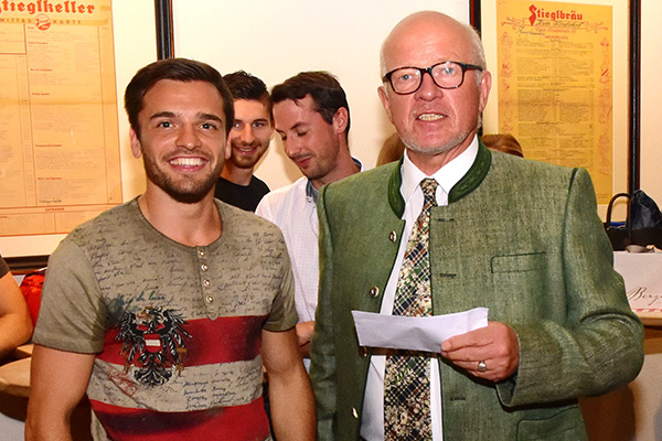 Ehrung Stefan Pokorny