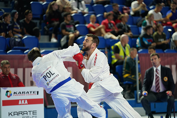 Platz 9 für Stefan Pokorny beim Karate1 in Dublin