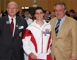 Präsident Georg Rußbacher, Thomas Kaserer, Franz Xaver Böhm