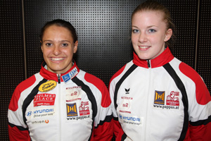 Alisa Buchinger und Nathalie Reiter