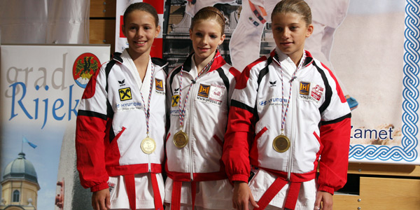 Julia Reiter, Moser Simone und Vorderleitner Nina